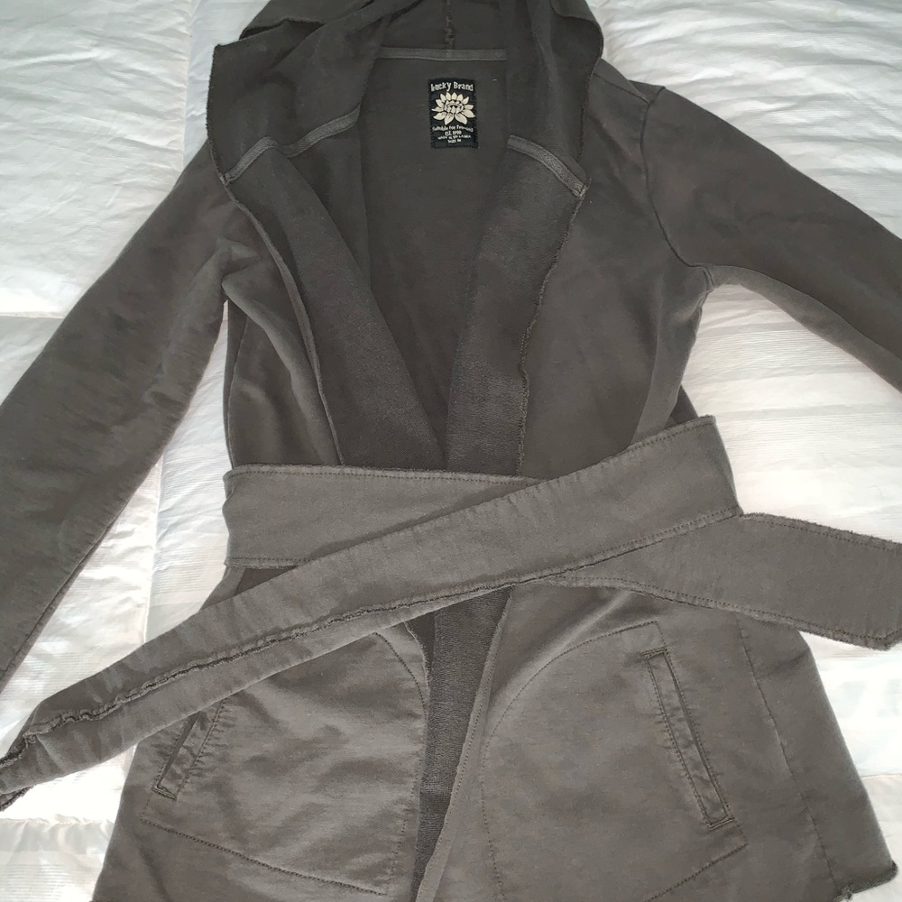 Lucky Brand hooded wrap